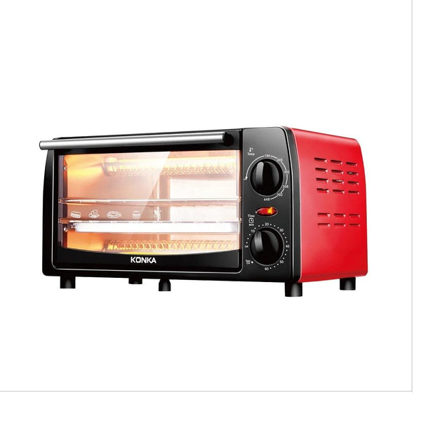 KONKA 12L Household Mini Intelligent Timing Baking Home Life Kitchen Bread Toaster Electric oven Bread baking machine